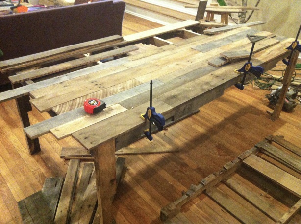 How To Build A Table Out Of Wood Pallets