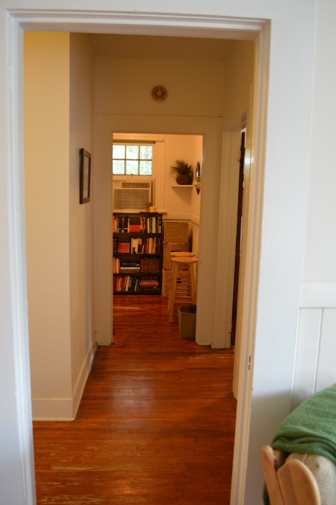 That's technically the breakfast room, but it's so tiny that we're using it as a hallway nook.